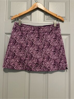 Tranquility by Colorado Clothing Purple Printed Skort